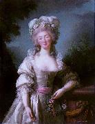 elisabeth vigee-lebrun Portrait of Madame du Barry painting